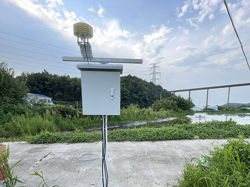 Aquaculture sensor installation case photo
