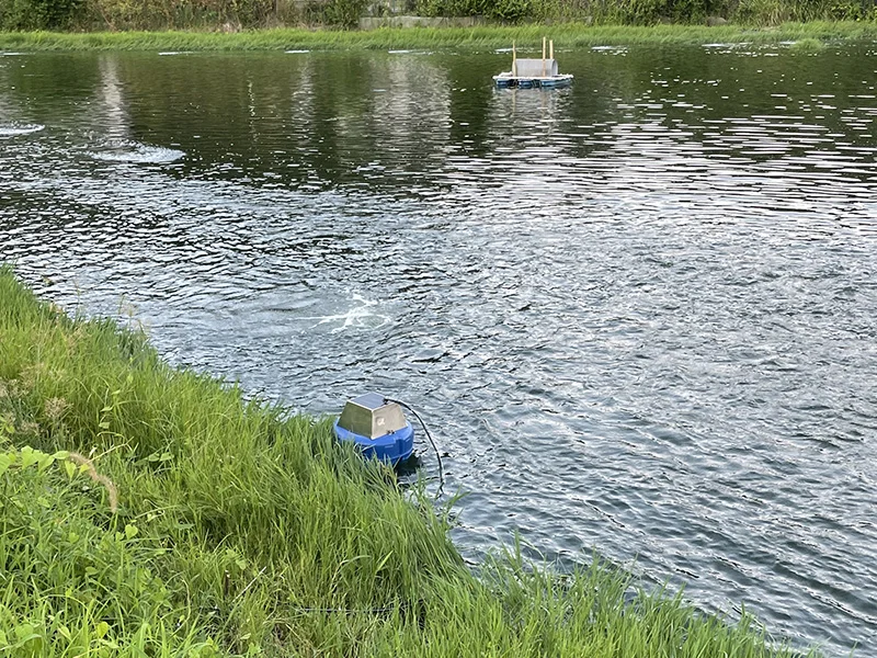 Shrimp farm monitoring case photo