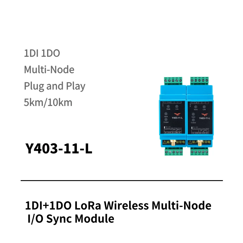 Mesh network many-to-many Wireless I/O module for tunnel emergency monitoring