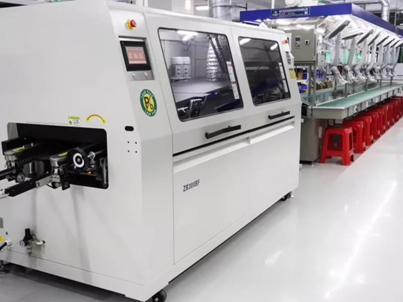 Electronic equipment production line