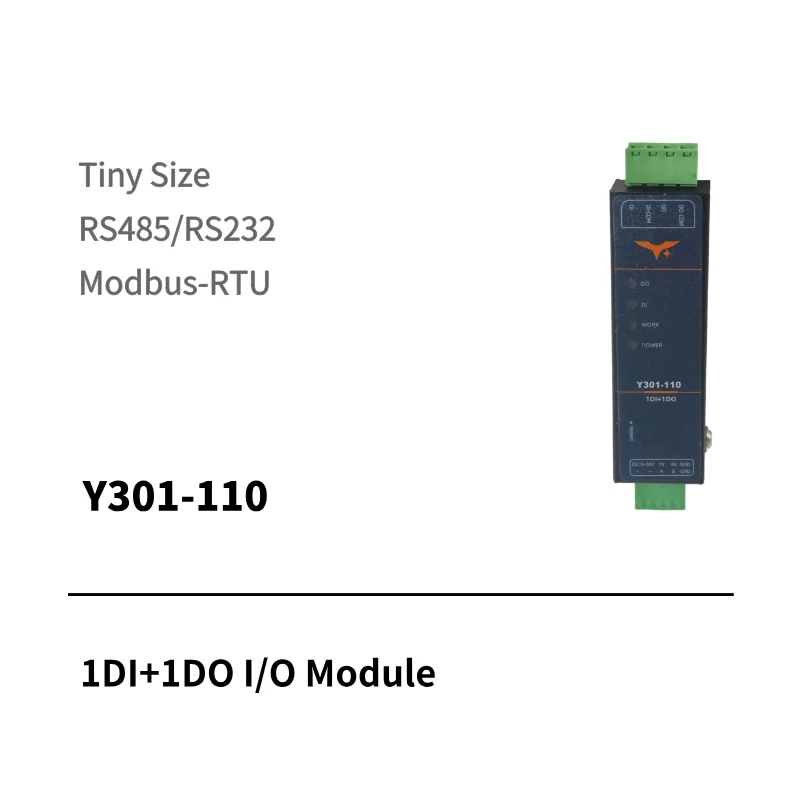 1DI + 1DO Serial I/O module