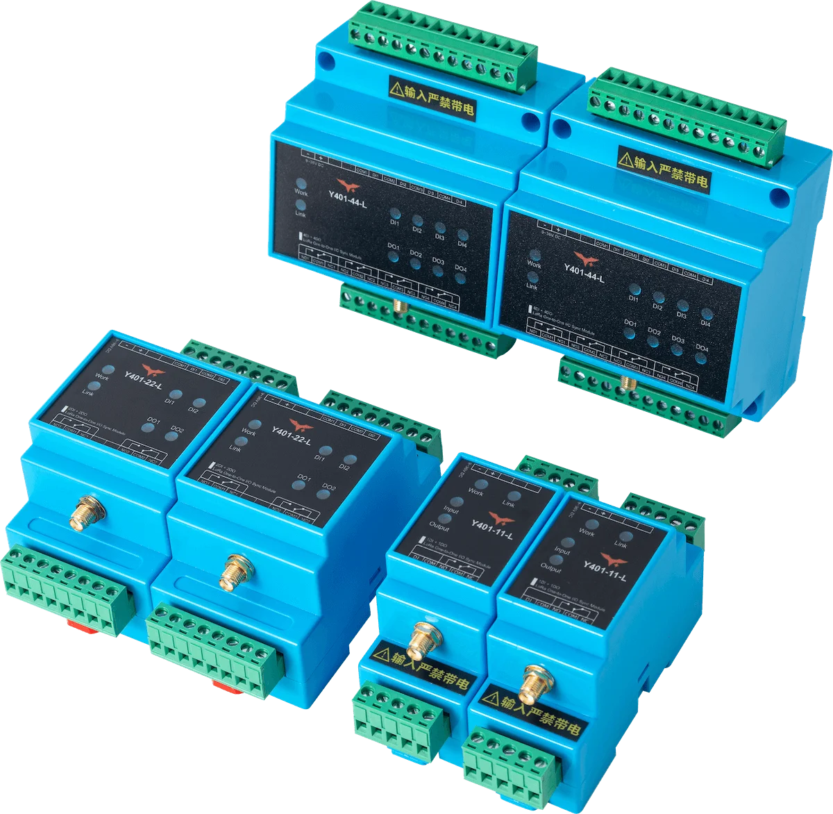 YenGear Y40 Series wireless I/O modules for remote relay control