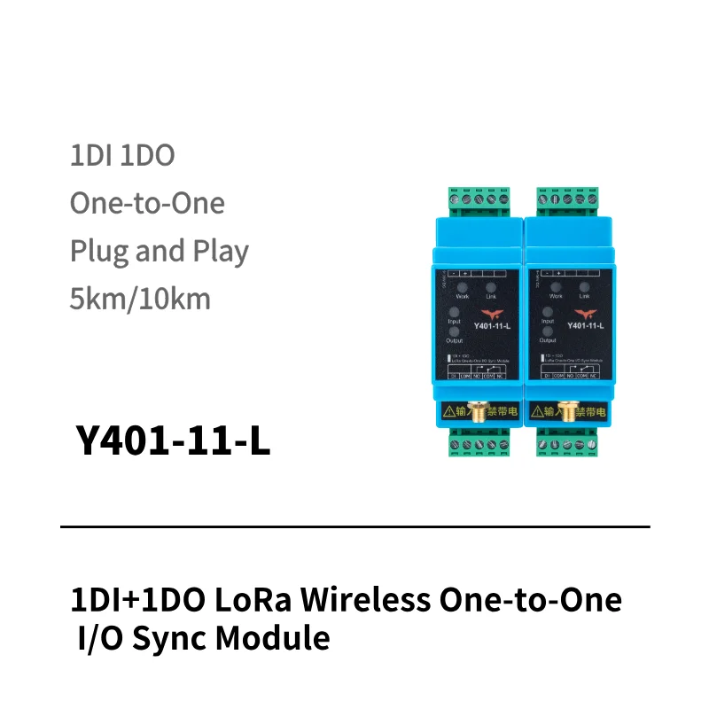 Point-to-point LoRa wireless I/O module