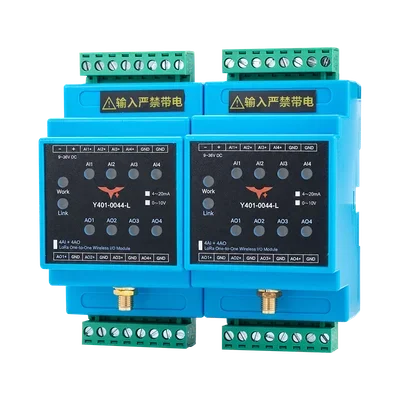 Y401-0044-L LoRa Wireless Analog I/O Pair, 4AI/4AO