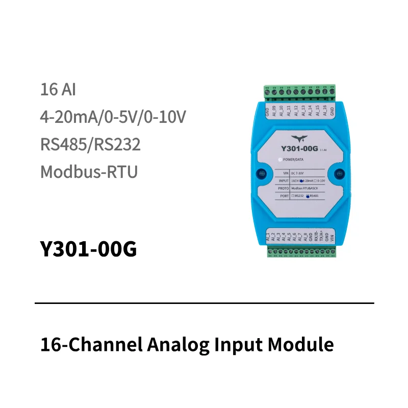 YenGear IoT 8-channel analog output module for industrial automation