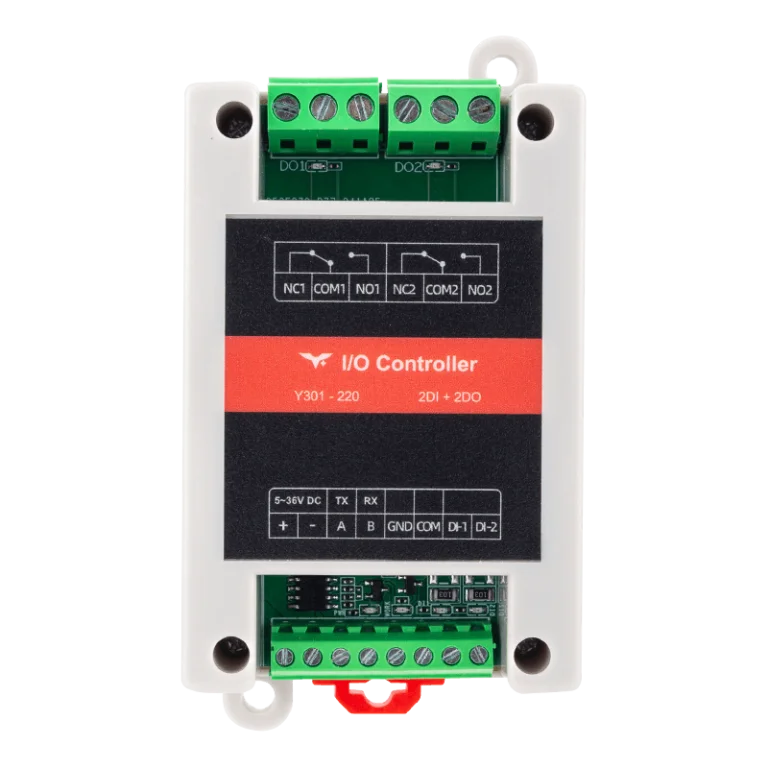 Modbus RTU I/O module for industrial automation