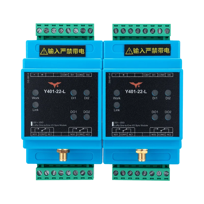 Y401-22-L LoRa I/O sync module with 2DI/2DO channels