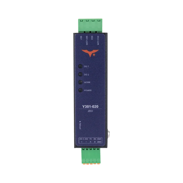 Modbus RTU I/O module for industrial automation