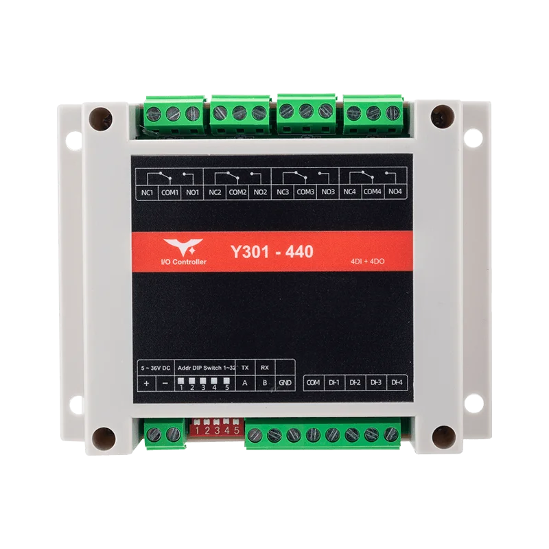 Y301-440 4DI 4DO I/O module for industrial automation
