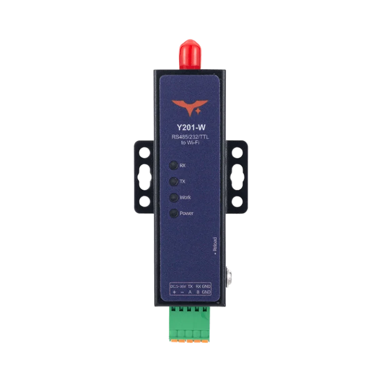 Industrial Serial Gateway for RS485 Ethernet conversion
