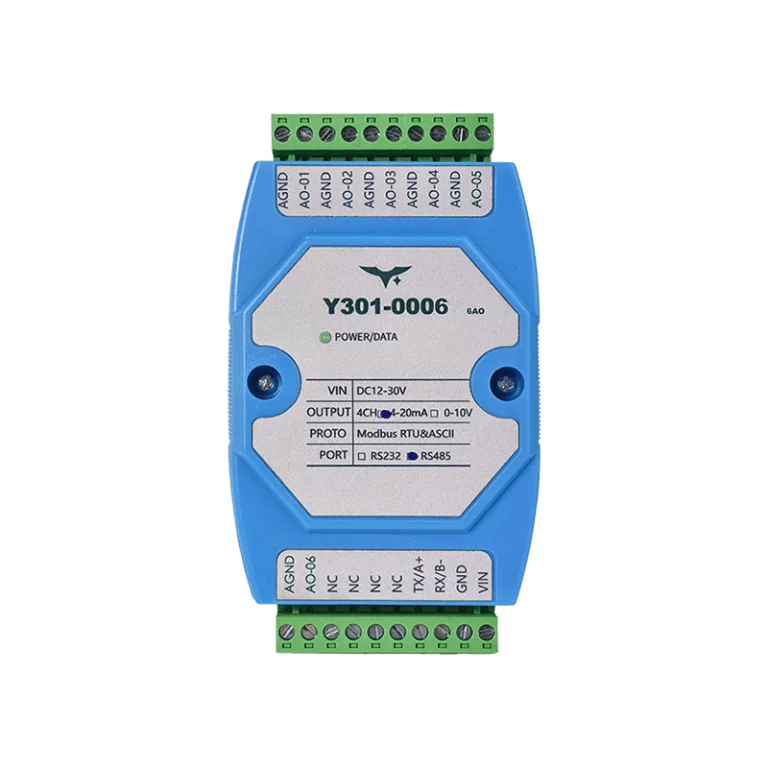 RS485 I/O module for industrial automation