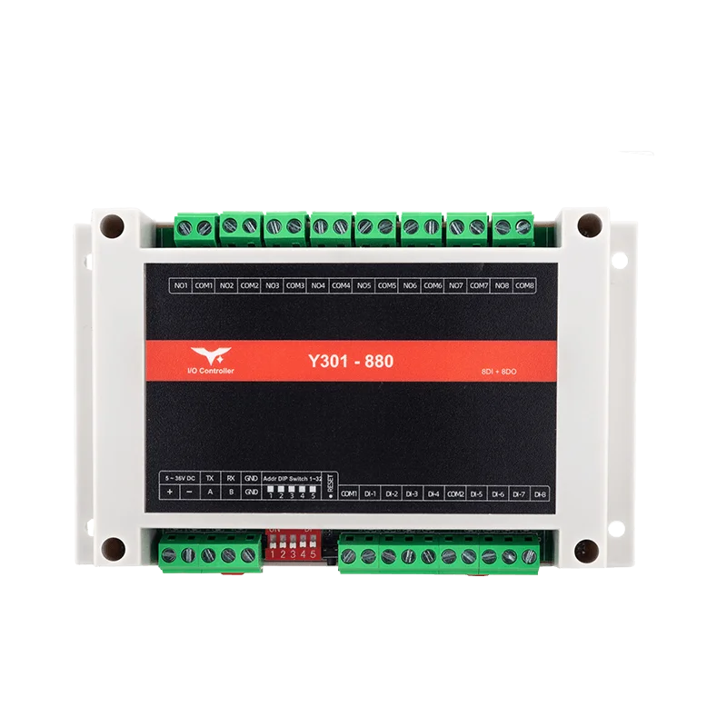 Y301-880 8DI+8DO IoT I/O module for industrial automation