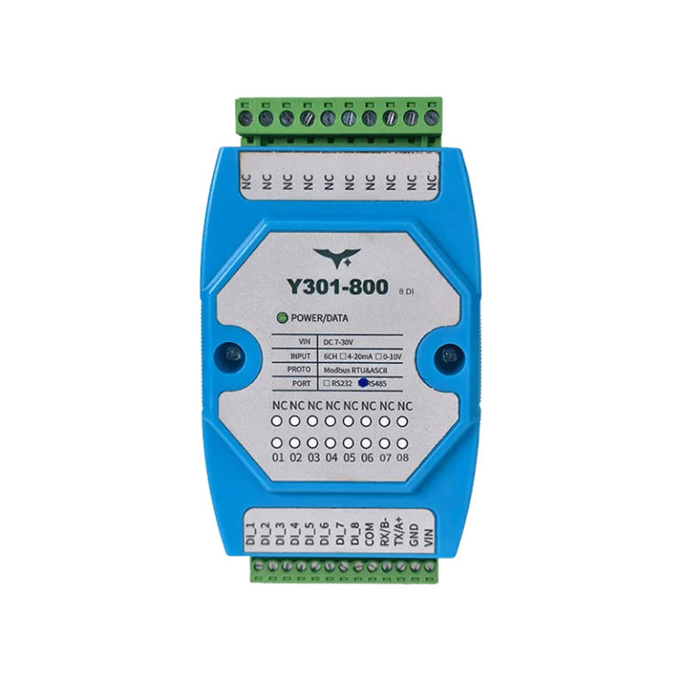 Modbus-RTU I/O module for industrial automation